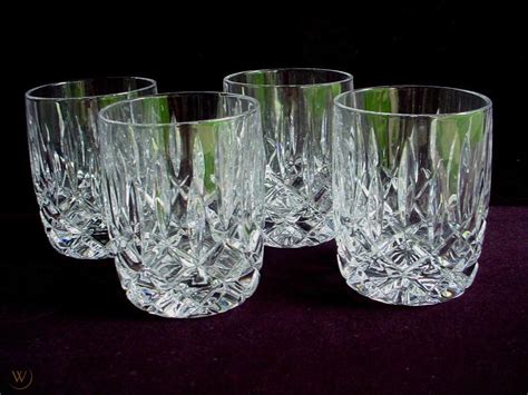 waterford cut crystal whiskey glasses